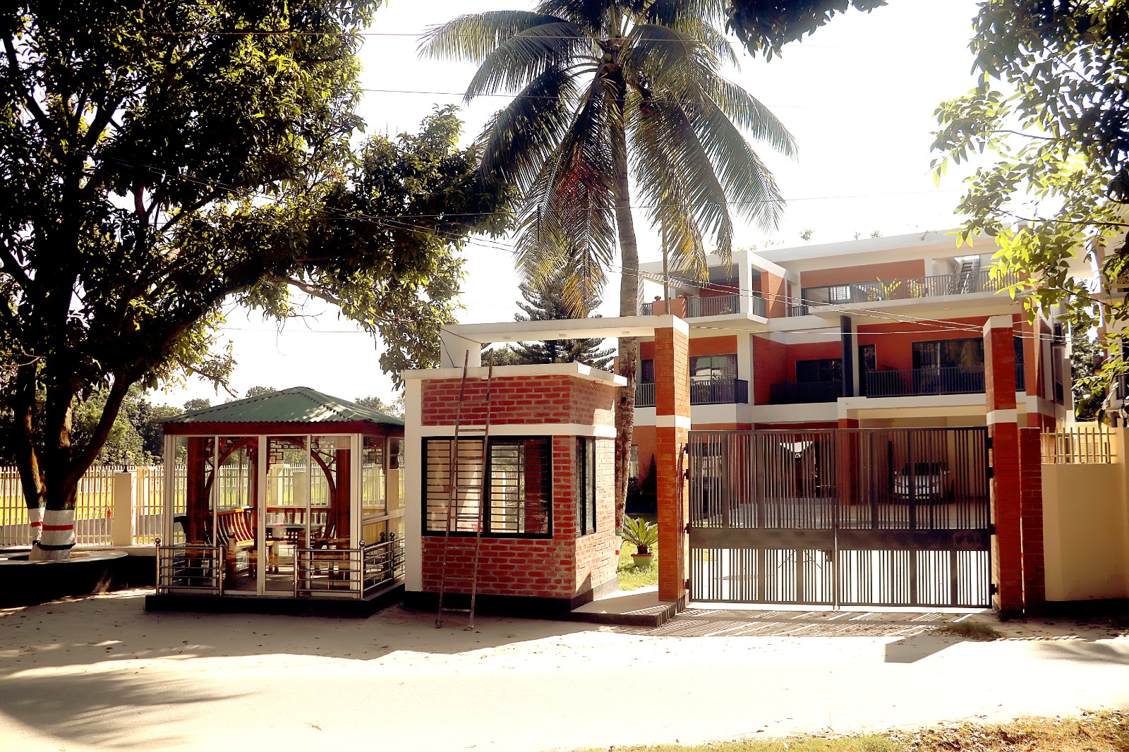 Factory administrative building